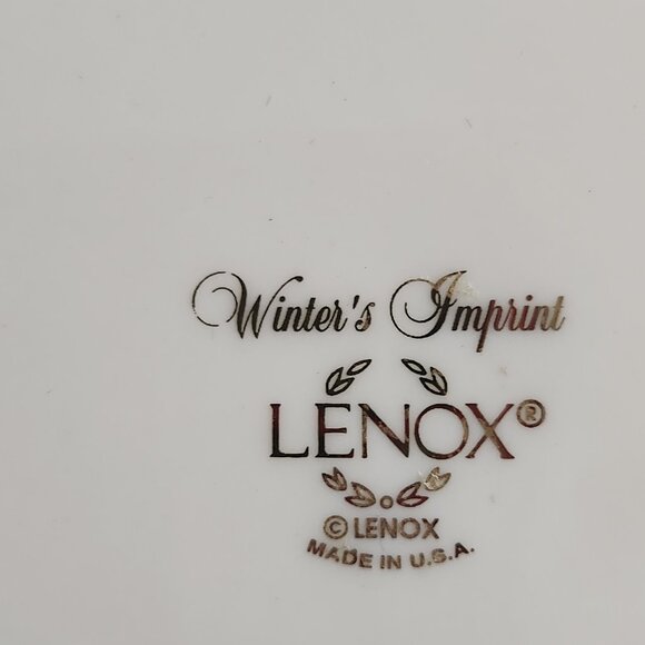 Lenox Winter's Imprint Bowl - Picture 4 of 8